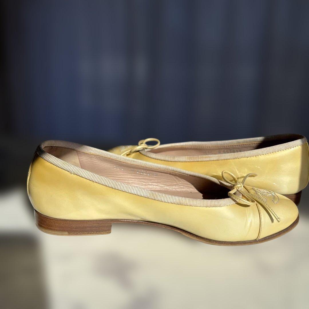 CHANEL ココマーク　バレエシューズ　バレリーナ　シャネル　スニーカー