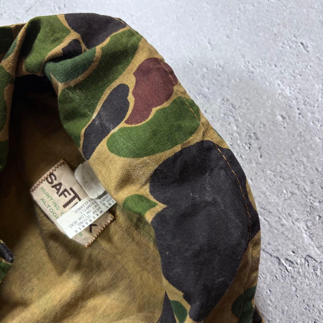 ジャケット・アウター 70s Saftbak Duck Camo Hunting Jacket