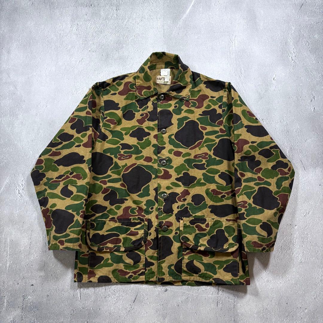 ジャケット・アウター 70s Saftbak Duck Camo Hunting Jacket