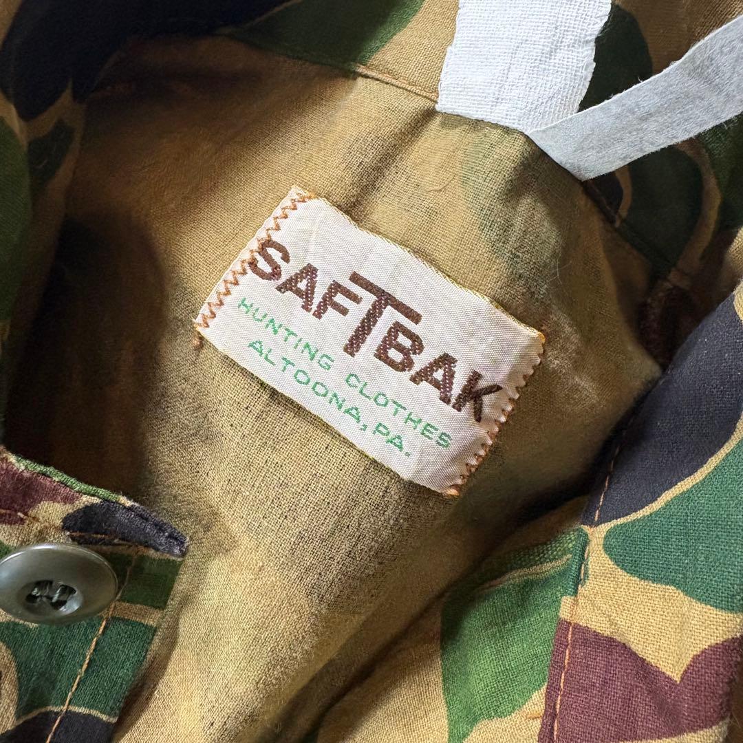 ジャケット・アウター 70s Saftbak Duck Camo Hunting Jacket