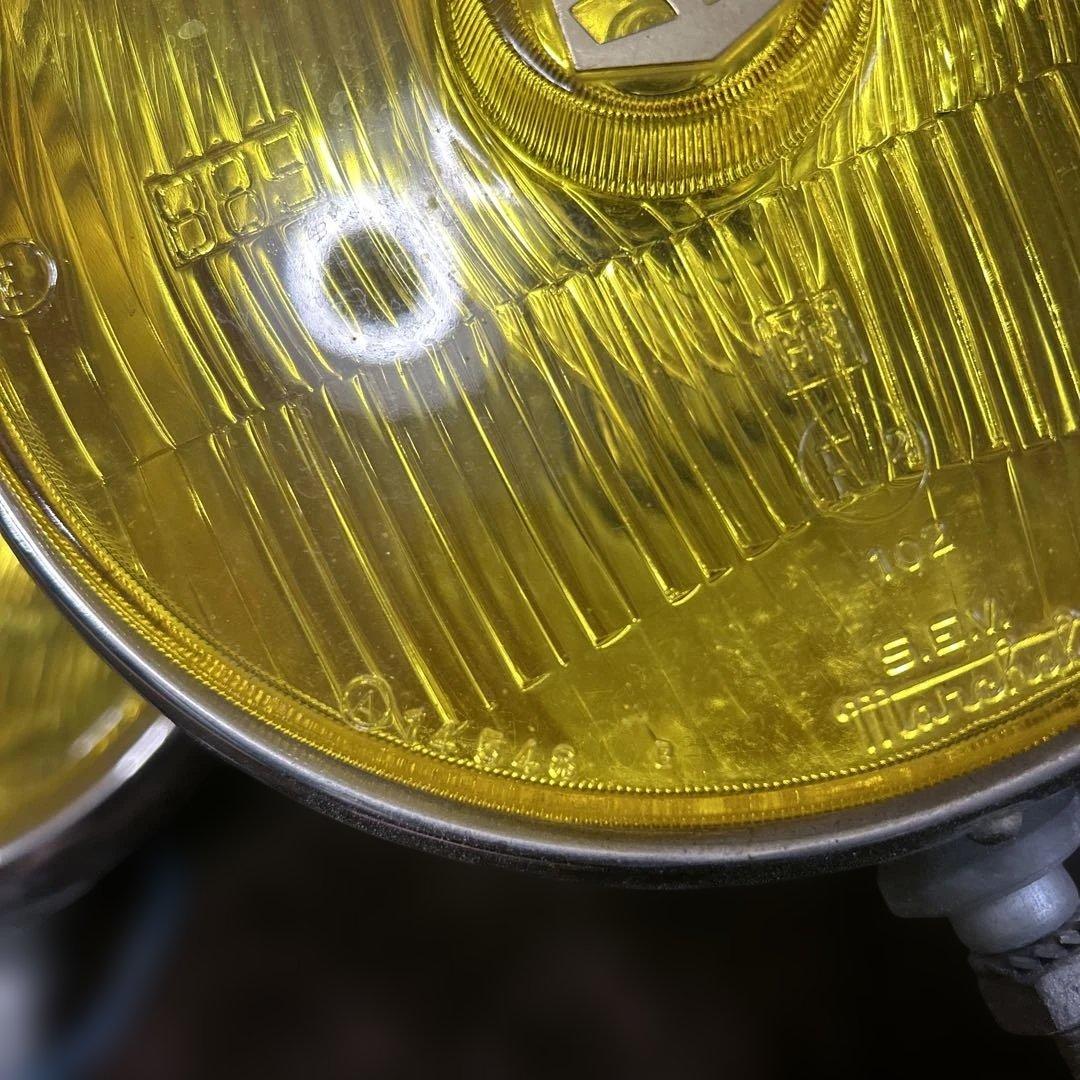 当時物マーシャル889‼️ イエロー 丸型ライト‼️ 2セット‼️