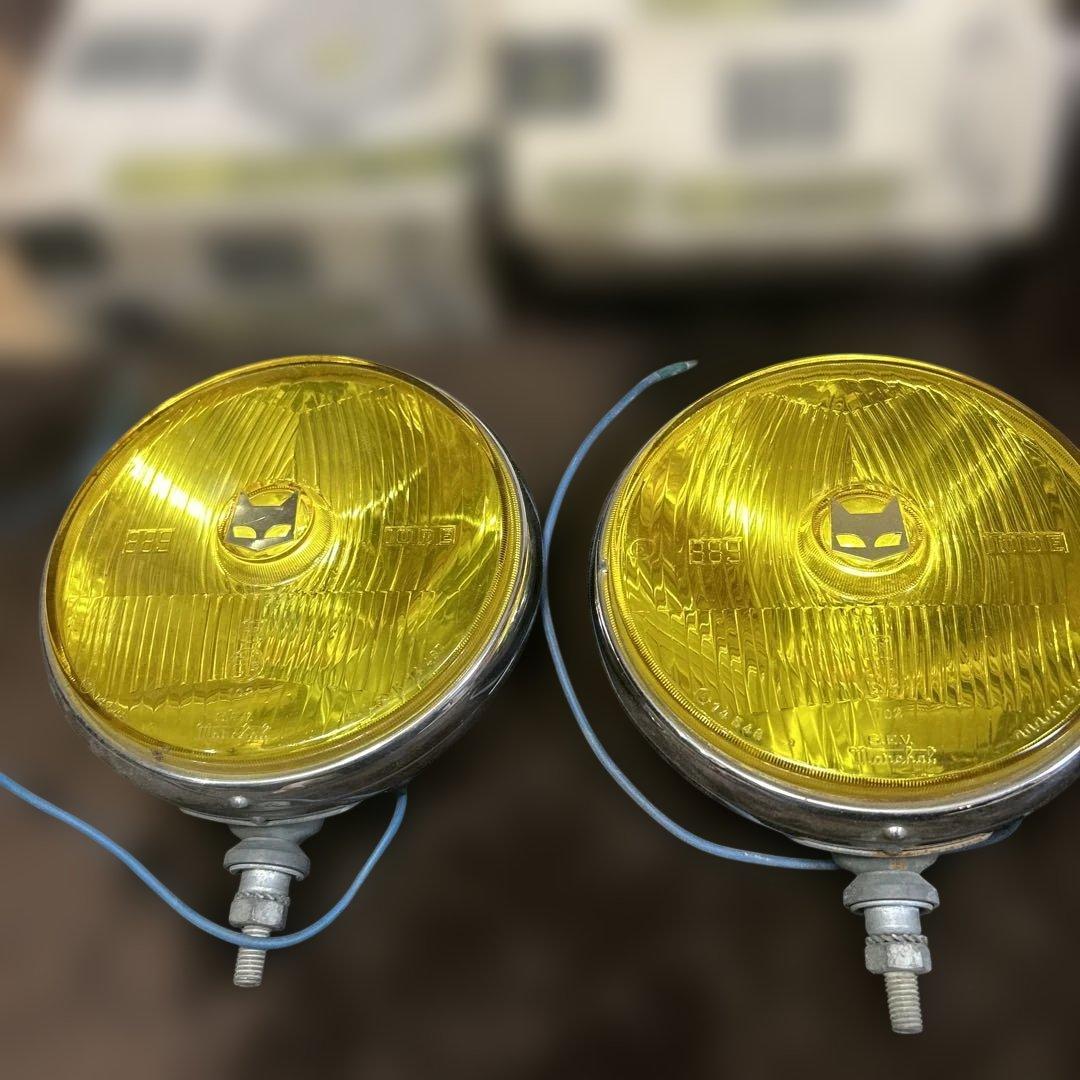 当時物マーシャル889‼️ イエロー 丸型ライト‼️ 2セット‼️