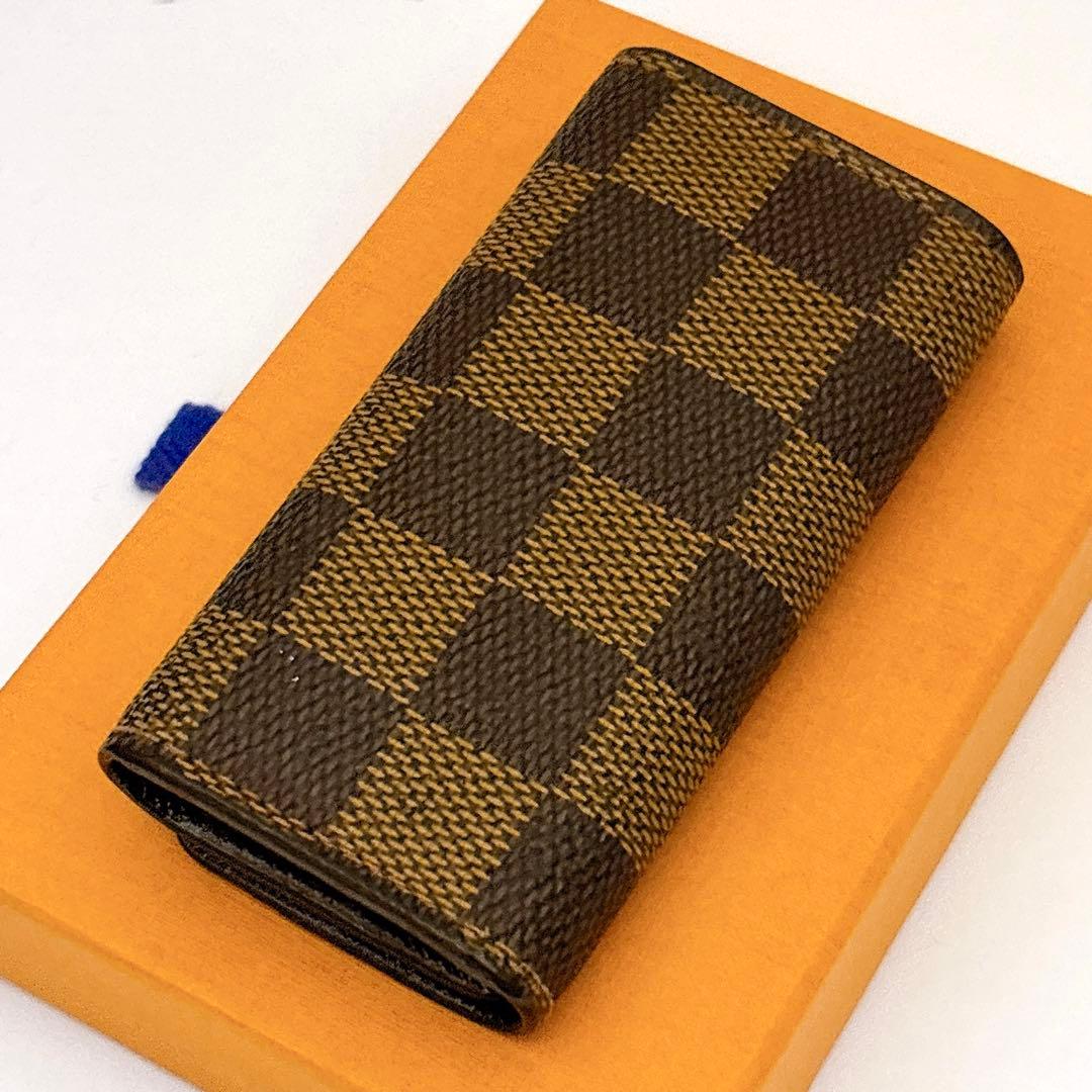 ⭐️新品同様レベル⭐️ルイヴィトン⭐️ダミエ⭐️ミュレティクレ⭐️4連キーケース⭐️