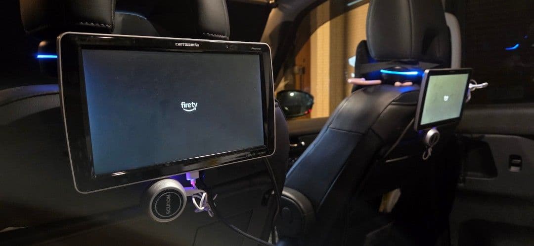 ヘッドレストモニター TVM-PW900T 2台セット