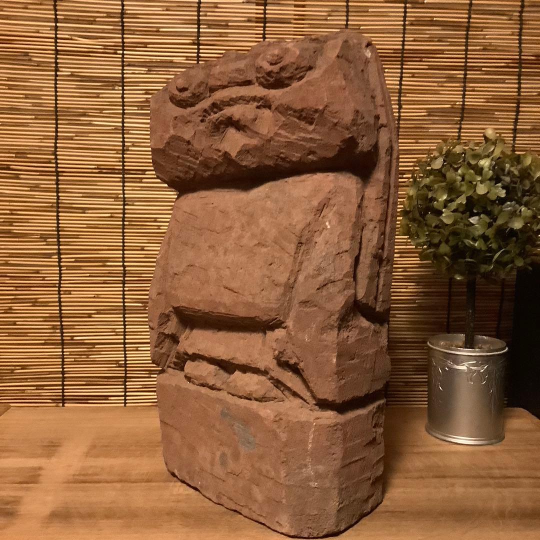 blow up様売約keep…彫刻作家・岩城信嘉氏「神童石像 」行動美術協会会員