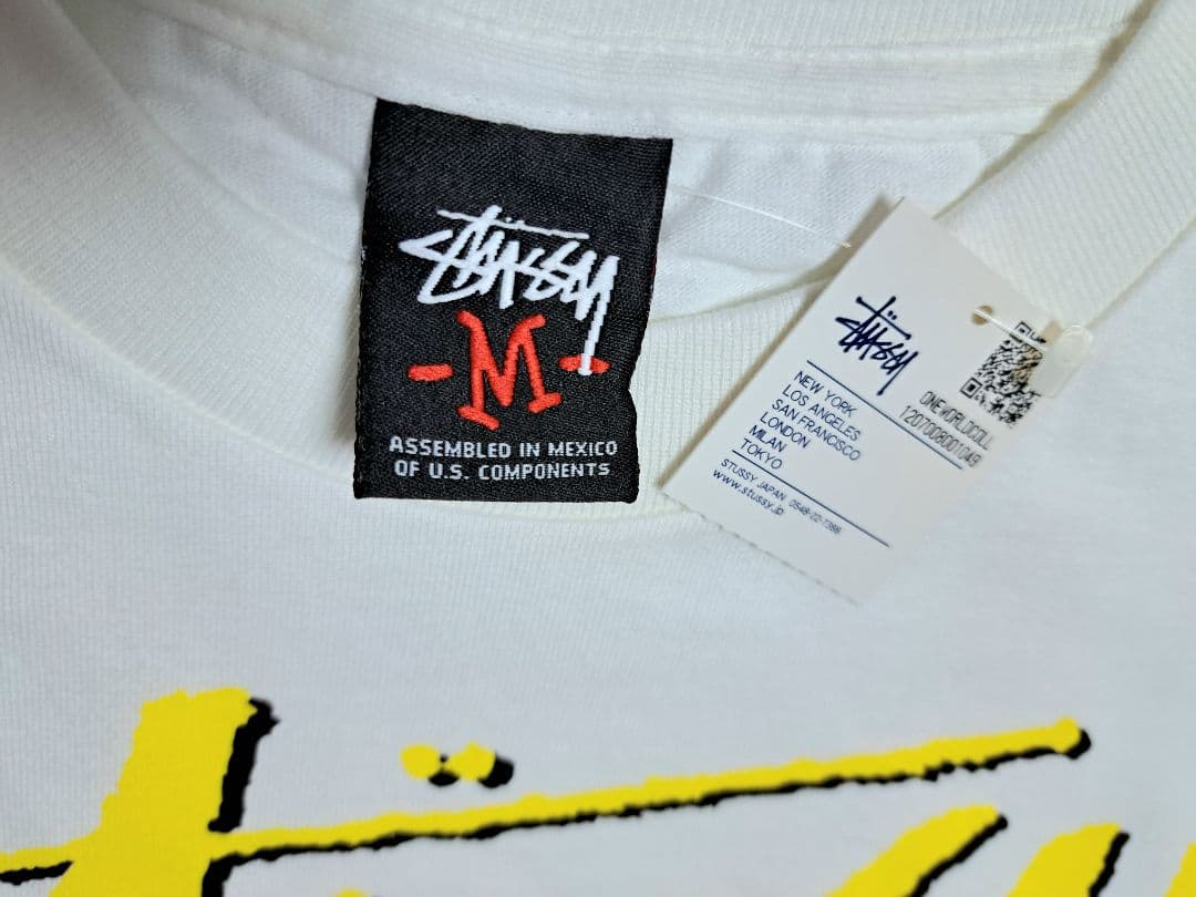 【新品・M】Stussy ワンワールド ワンラブ T ／正規品・ホワイト