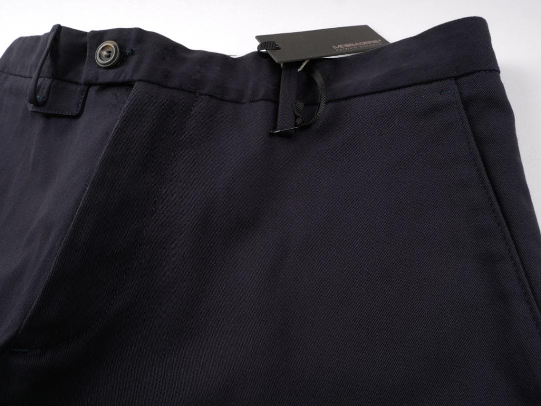 MESSAGERIE◆Made in Italy◆46◆秋冬 ネイビー　パンツ