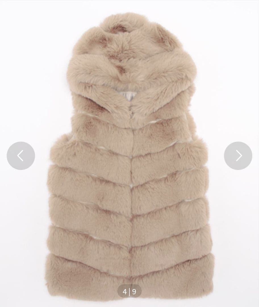 【JENNE】２wayファーベスト＆コート