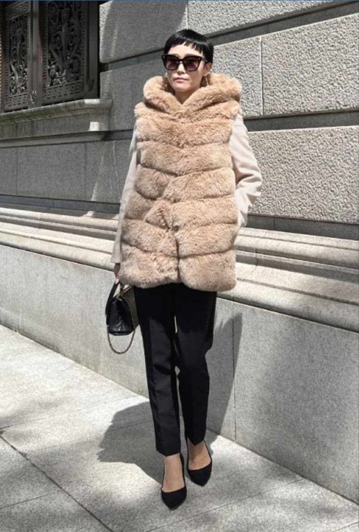 【JENNE】２wayファーベスト＆コート