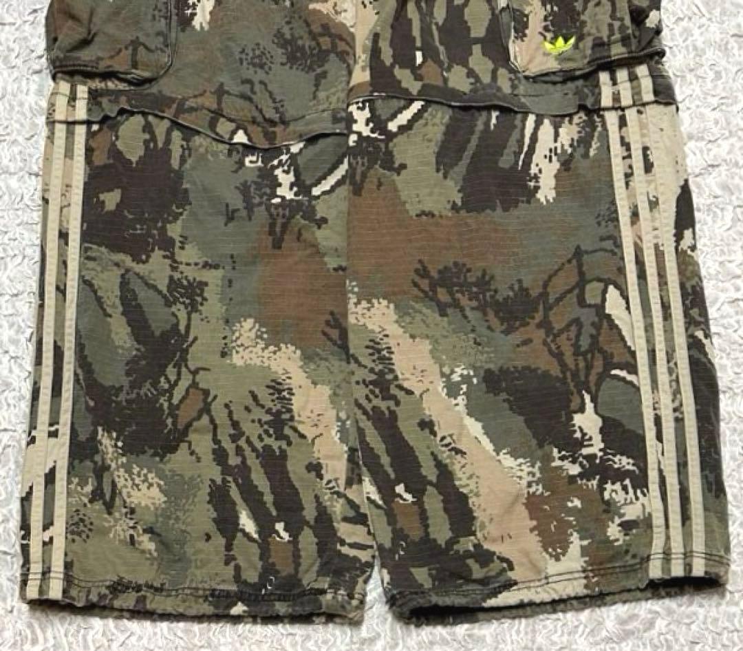 【正規品】美品 即完売 adidas ジップオフカーゴパンツ 迷彩 マルチカモ