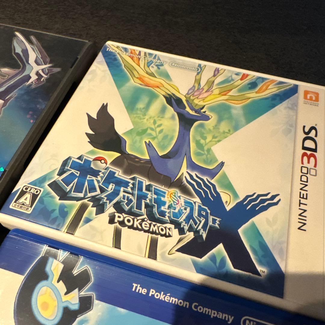 ポケモン DS用、3DS用ソフト 8本まとめ売り