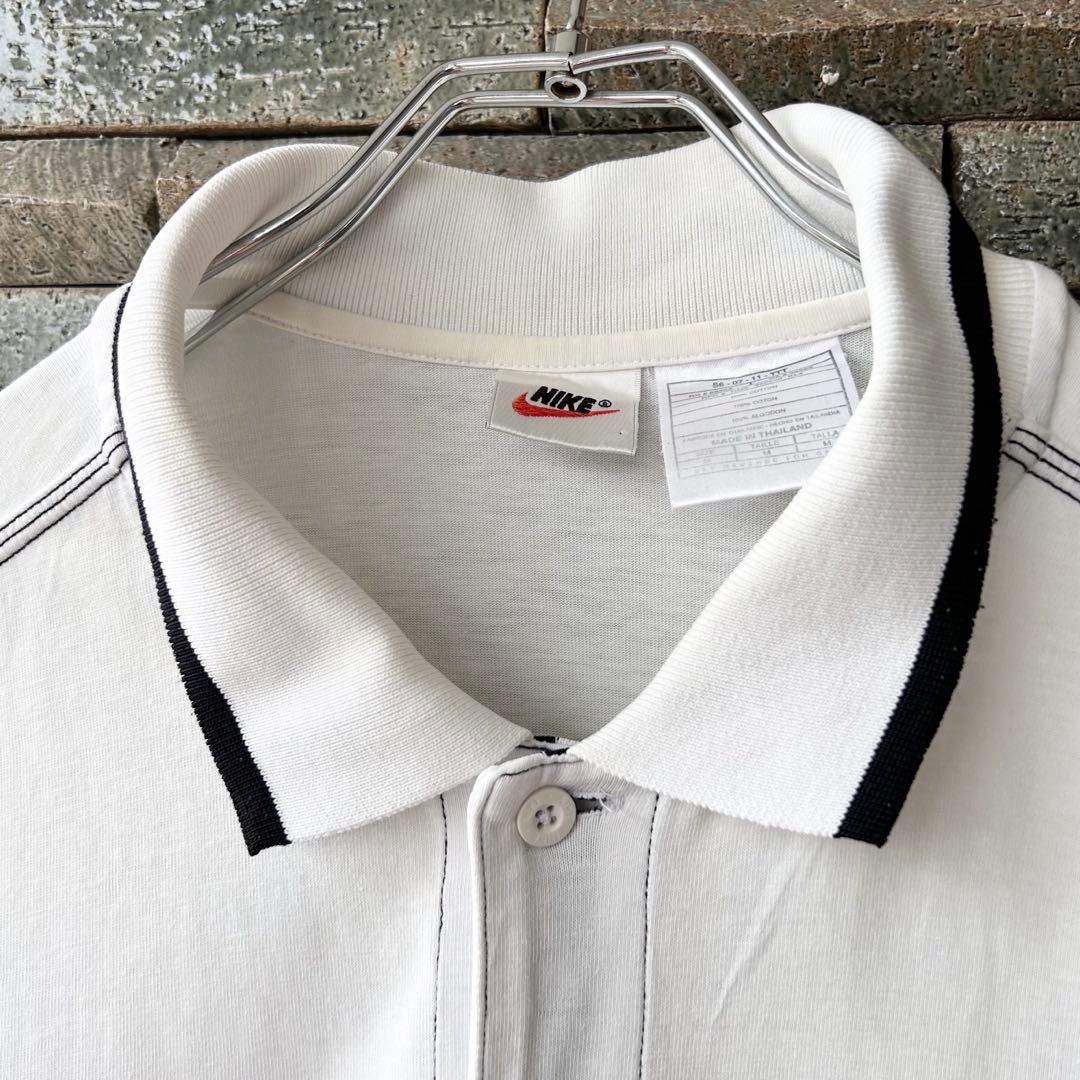 貴重 90s vintage NIKE アンドレアガシモデル 刺繍ロゴ シャツ