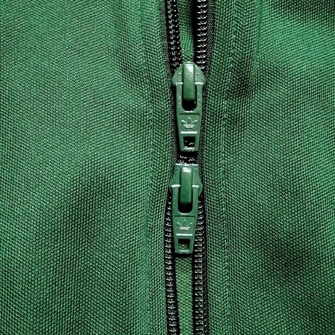 アディダス トレフォイルロゴ 刺繍ロゴ ベッケンバウアー ジャージ 2XL 緑