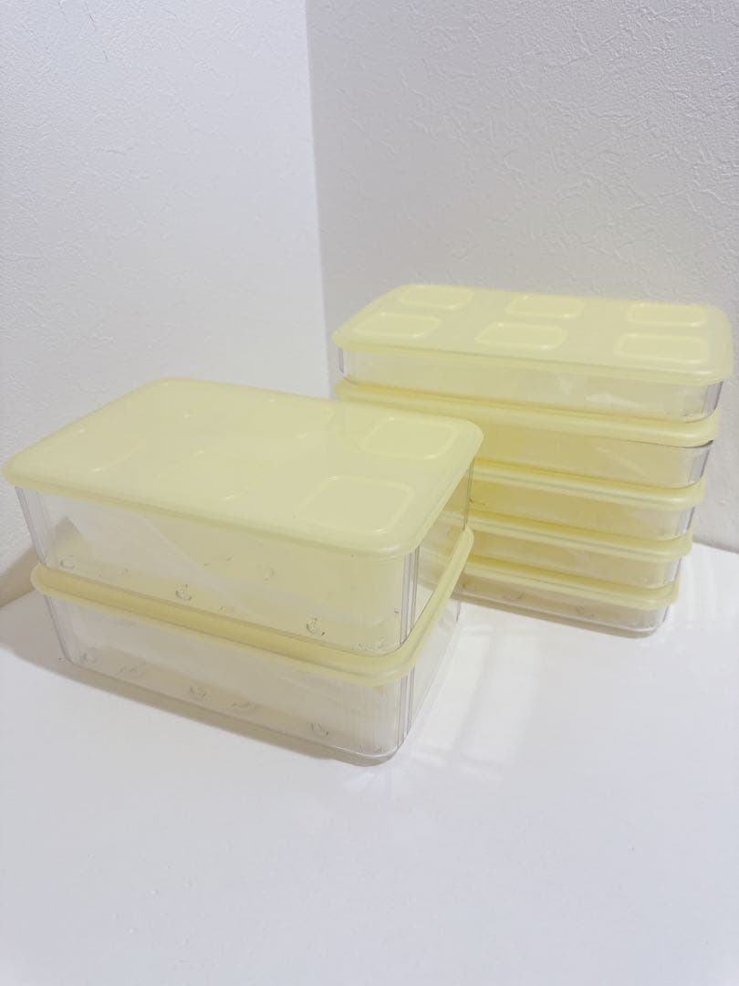 Tupperware タッパーウェア　クリアメイト　19点セット　イエロー