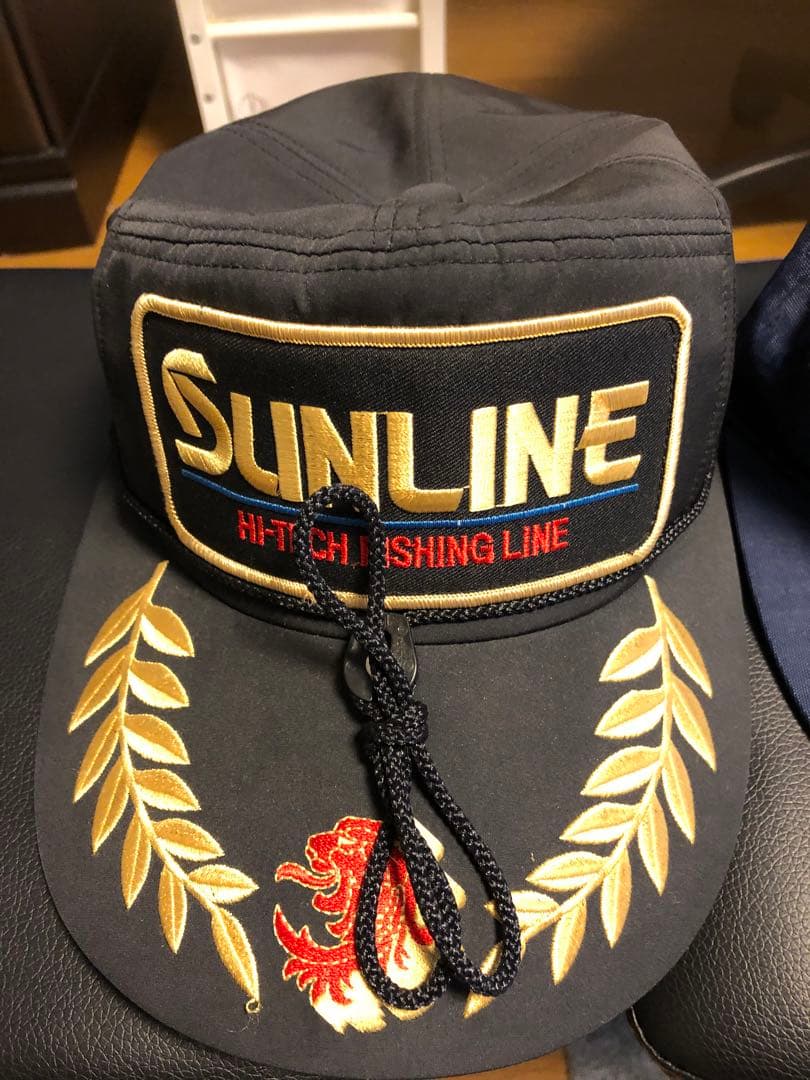 SUNLINE 刺繍キャップ 黒　紺2色セット