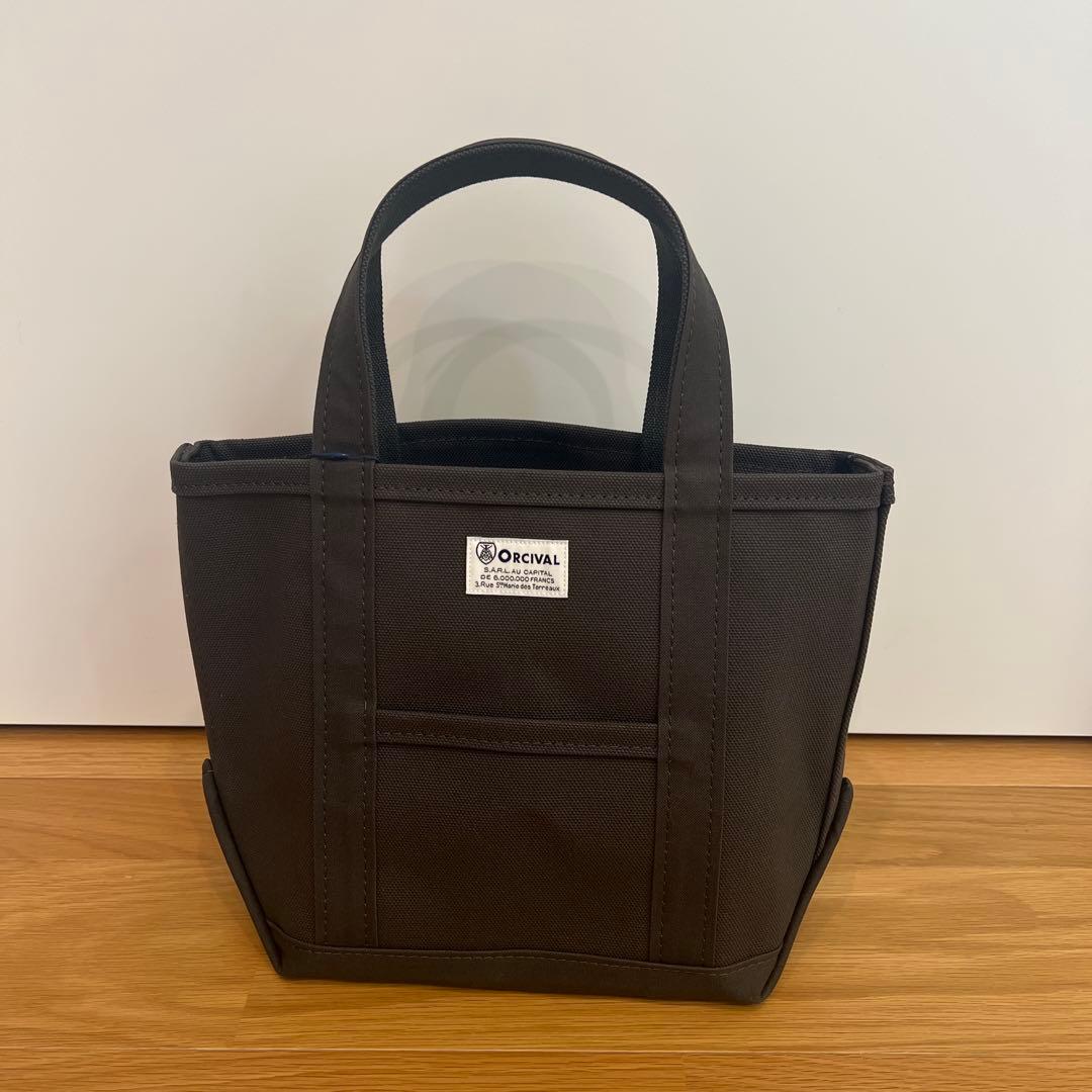 【未使用】ORCIVAL トートバッグ S チャコール