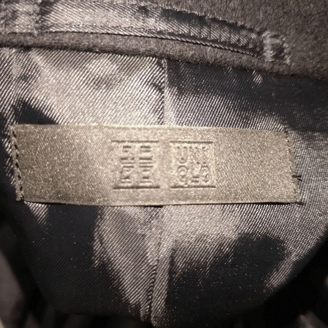 ✨新品未使用✨ユニクロ　カシミヤウール　4XL チェスターコート　紺　入手困難