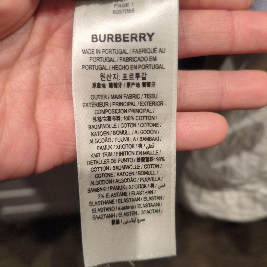 BURBERRY 動物プリント Tシャツ Lサイズ ブラック