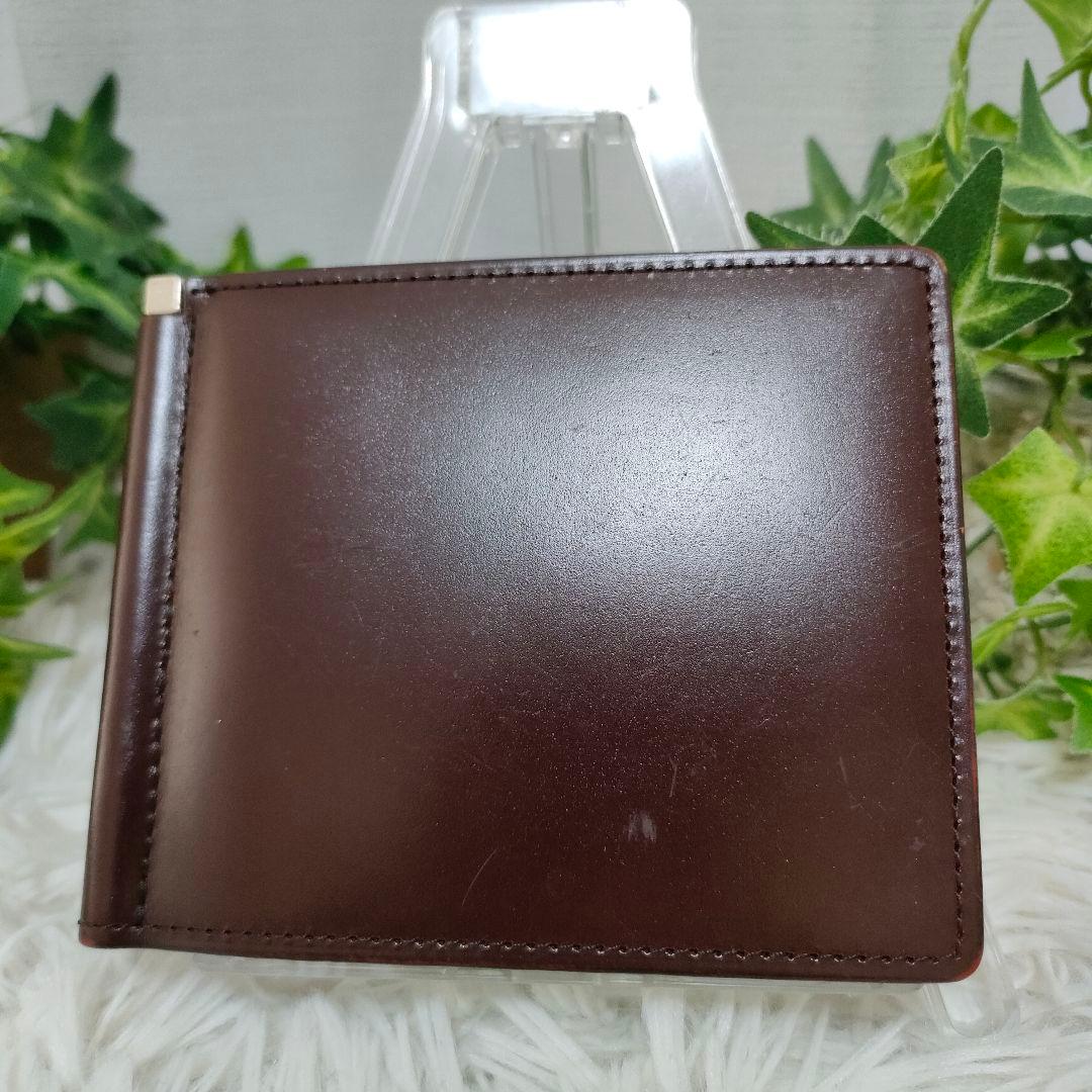 ソメスサドル マネークリップ ブラウン レザー SOMES SADDLE カード