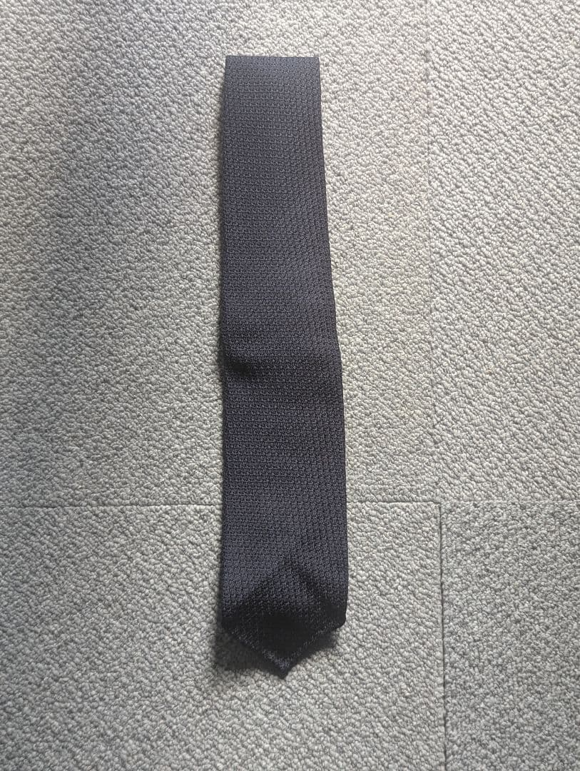 Drake's　ネクタイ　グレナディン　ネイビー