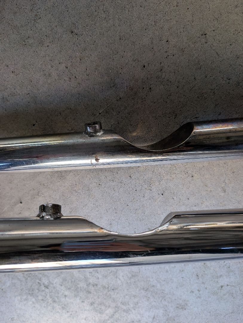 ショベルヘッド　4速フレーム　ショットガンマフラー　ワンオフ