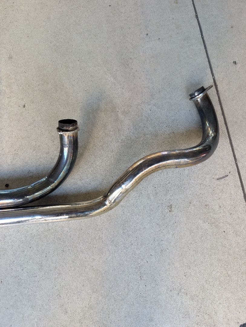 ショベルヘッド　4速フレーム　ショットガンマフラー　ワンオフ