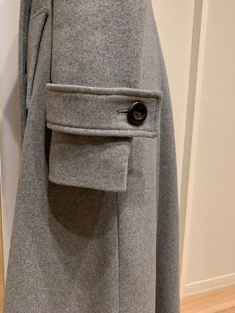 rienda 25オーバーネックシンデレララインコート/レディースロングコート