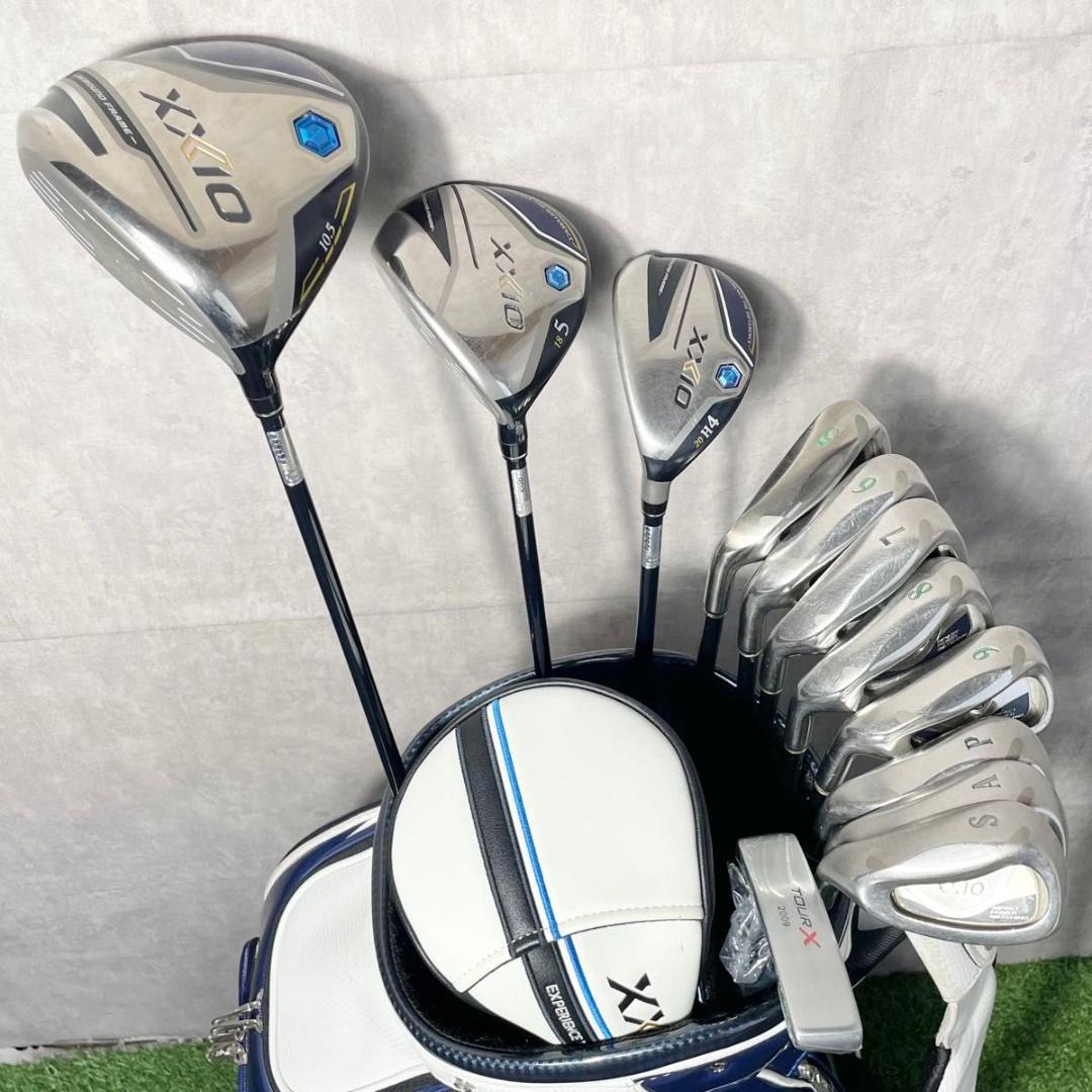 【貴重レフティ】ゼクシオ MP1200 ゴルフクラブセット 12本 R 左 良品