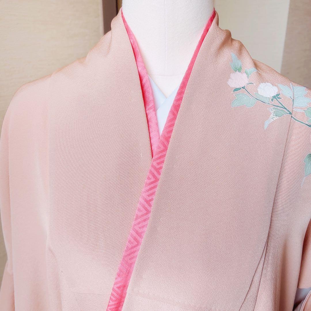 新品　訪問着 作家物　フルセット　裄66 加賀友禅 卒業式　入学式　M 伊達襟