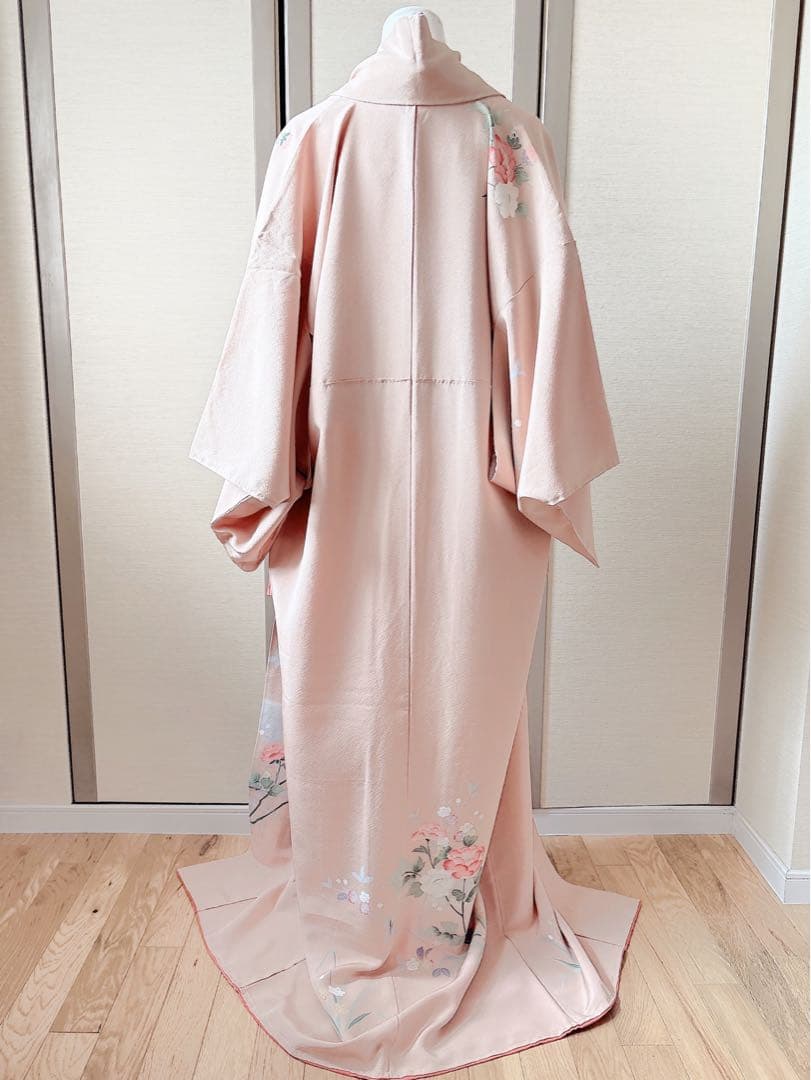 新品　訪問着 作家物　フルセット　裄66 加賀友禅 卒業式　入学式　M 伊達襟