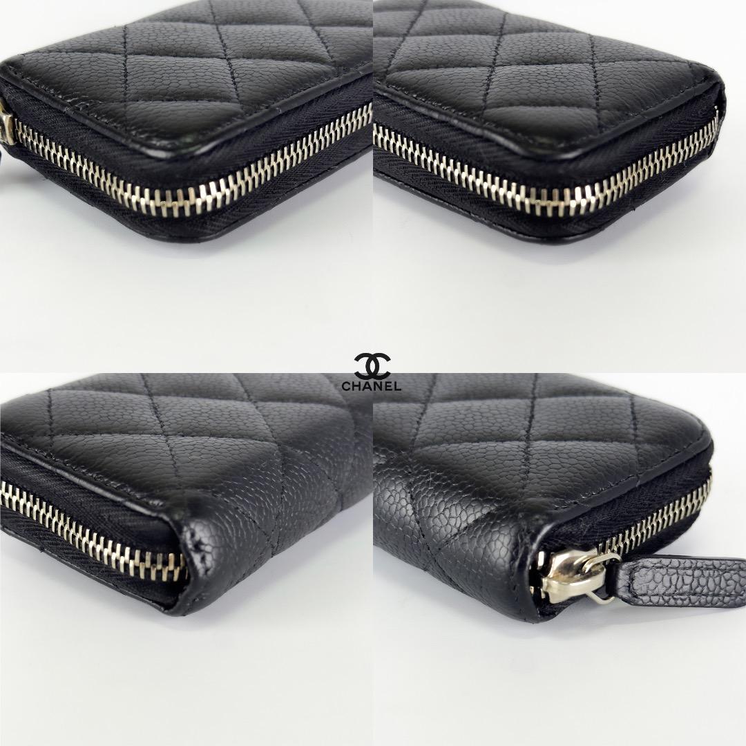 正規品　CHANEL シャネル　マトラッセ　ジップ　ケース　小銭入れ