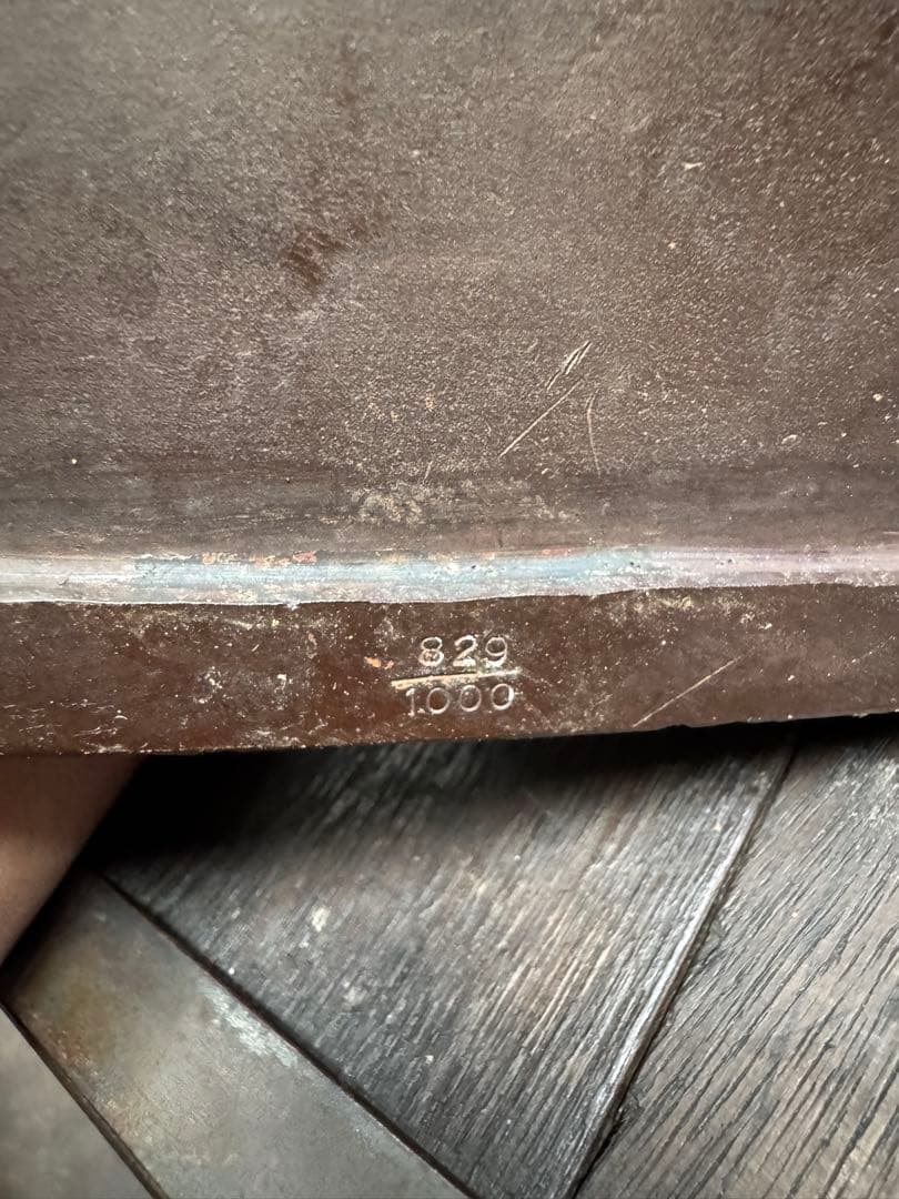 ◇友沢正彦作　ブロンズ像■希み■数量限定品　829/1000■鋳銅　銅製彫刻