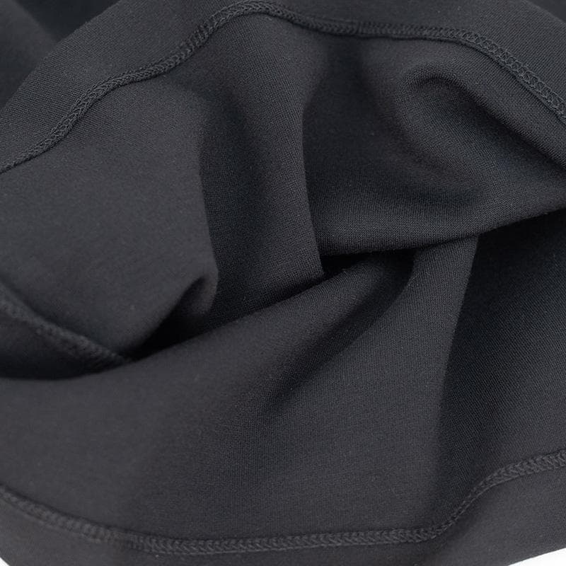 【S】papy 　A.P.C. 襟付きトップス ブラック 長袖ポロシャツ