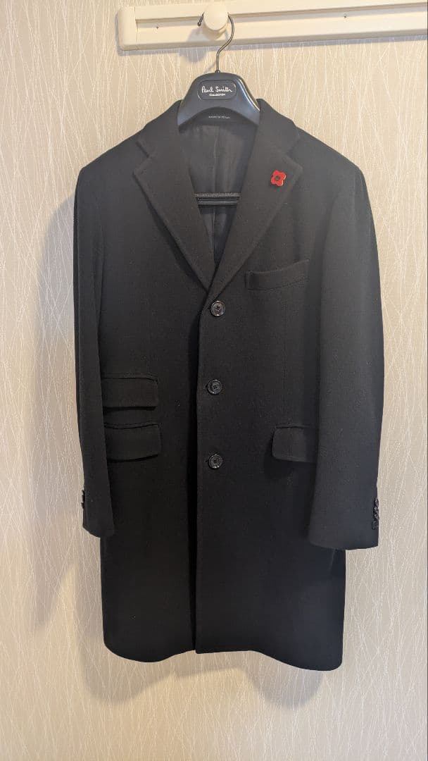 ✨名門タリアトーレ ビジネススーツ 黒 シングルブレスト‼️