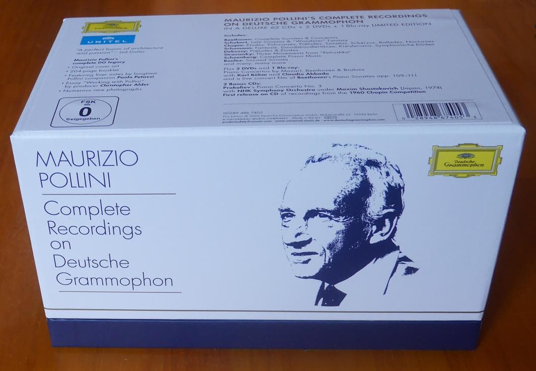 マウリツィオ・ポリーニ★ドイツ・グラモフォン録音全集☆New Deluxe☆