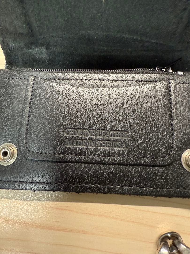 funny SE-1 ウォレットチェーン＋レザー財布セット