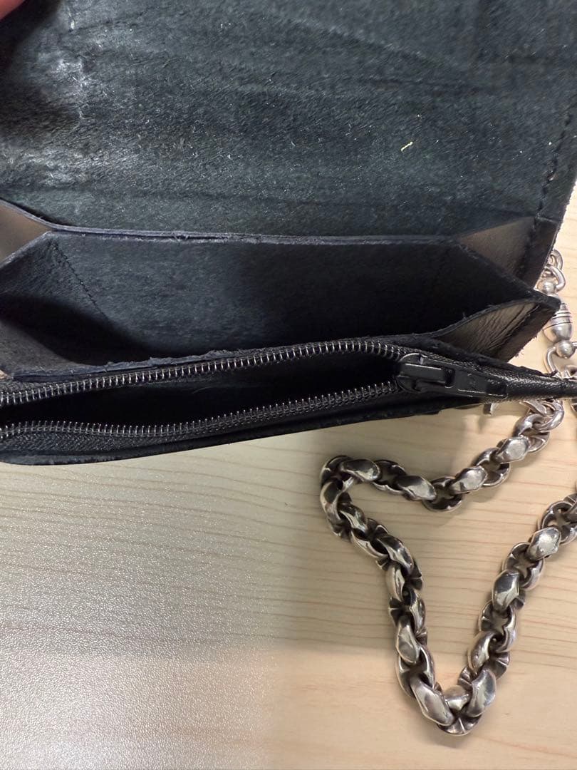 funny SE-1 ウォレットチェーン＋レザー財布セット