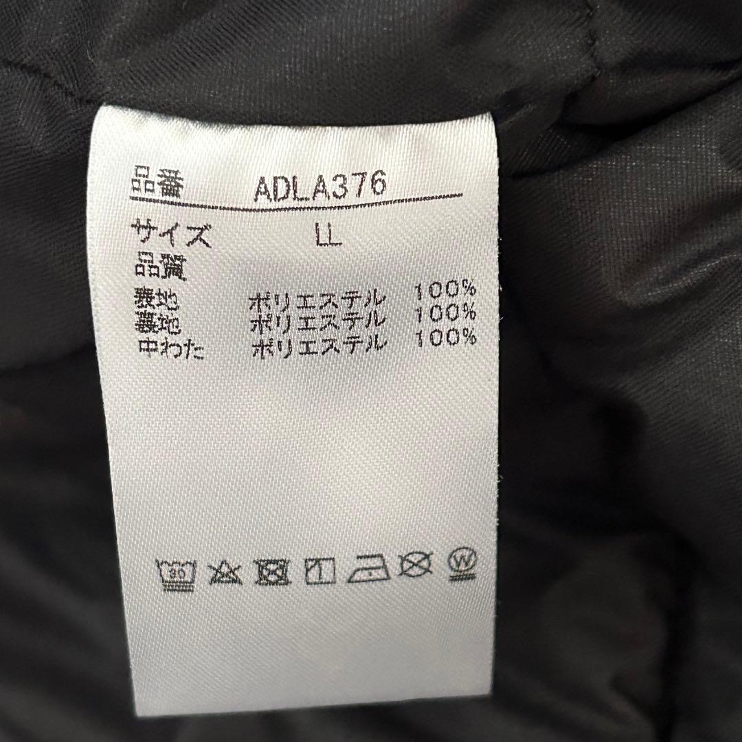 ADMIRAL GOLF ボトムロゴ 軽量パデッド　フーデッドジャケット　総柄