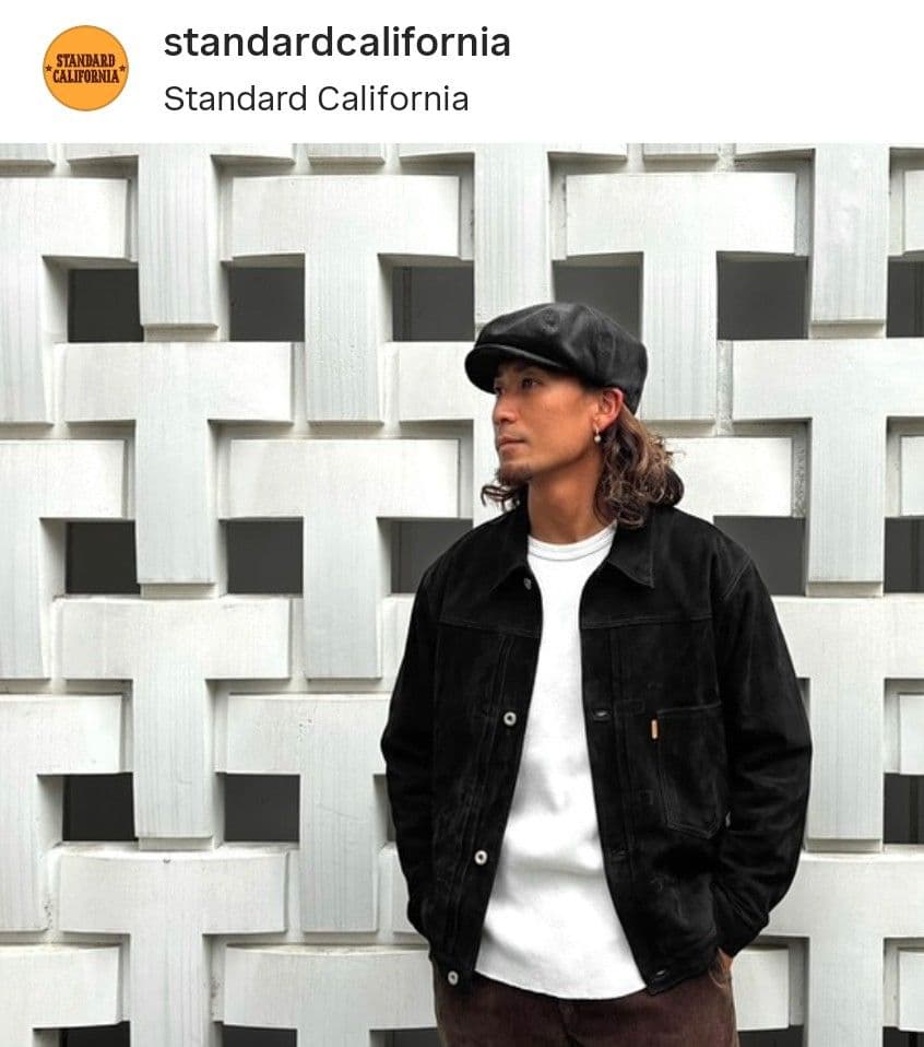 スタンダードカリフォルニア 即完売 コーデュロイ ニュースボーイキャップ
