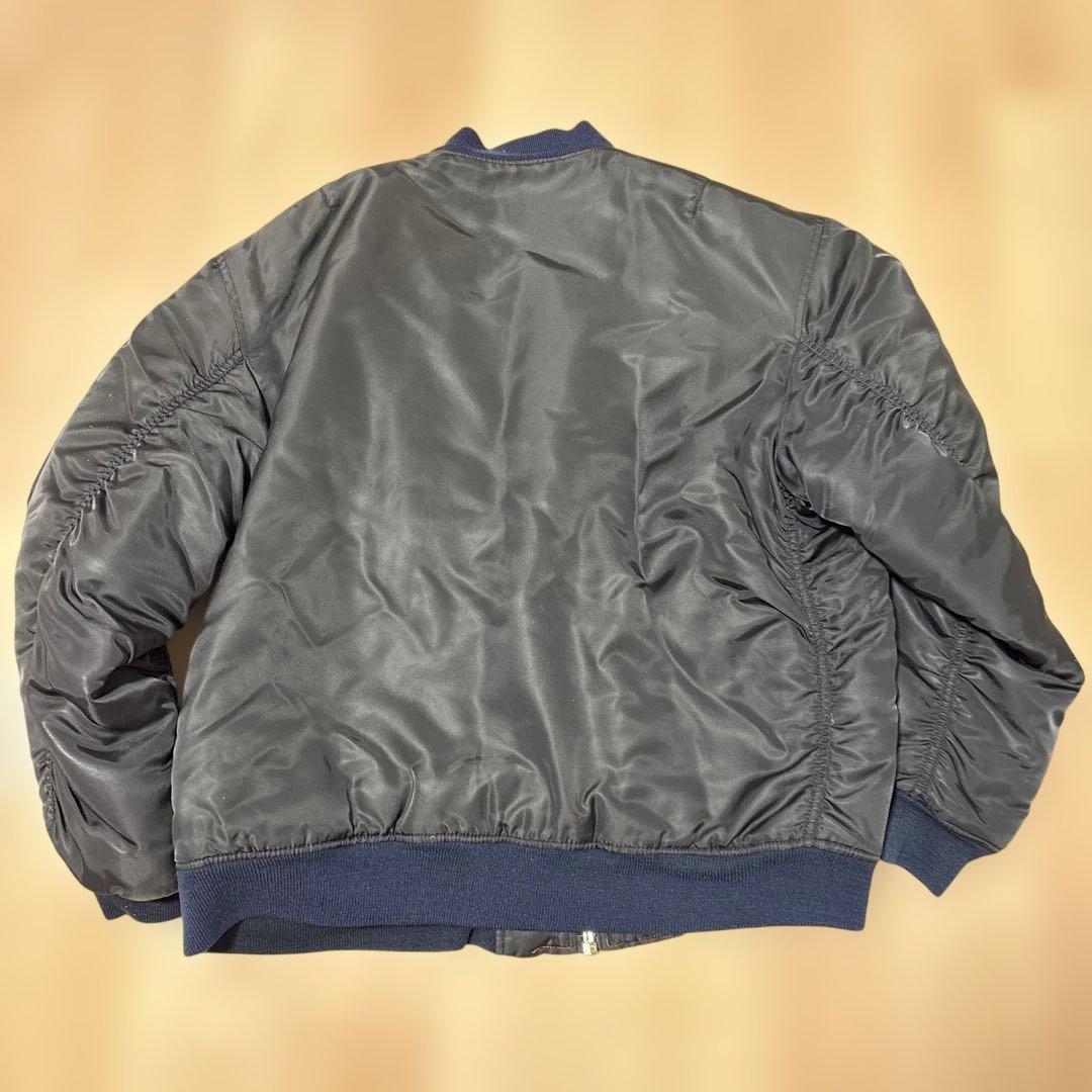 fostex garments MA-1 ブラック　ネイビー L ラフシモンズ