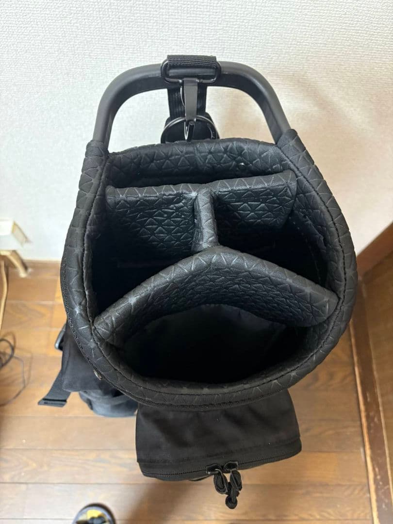 CALLAWAY ブラックキャディバッグ