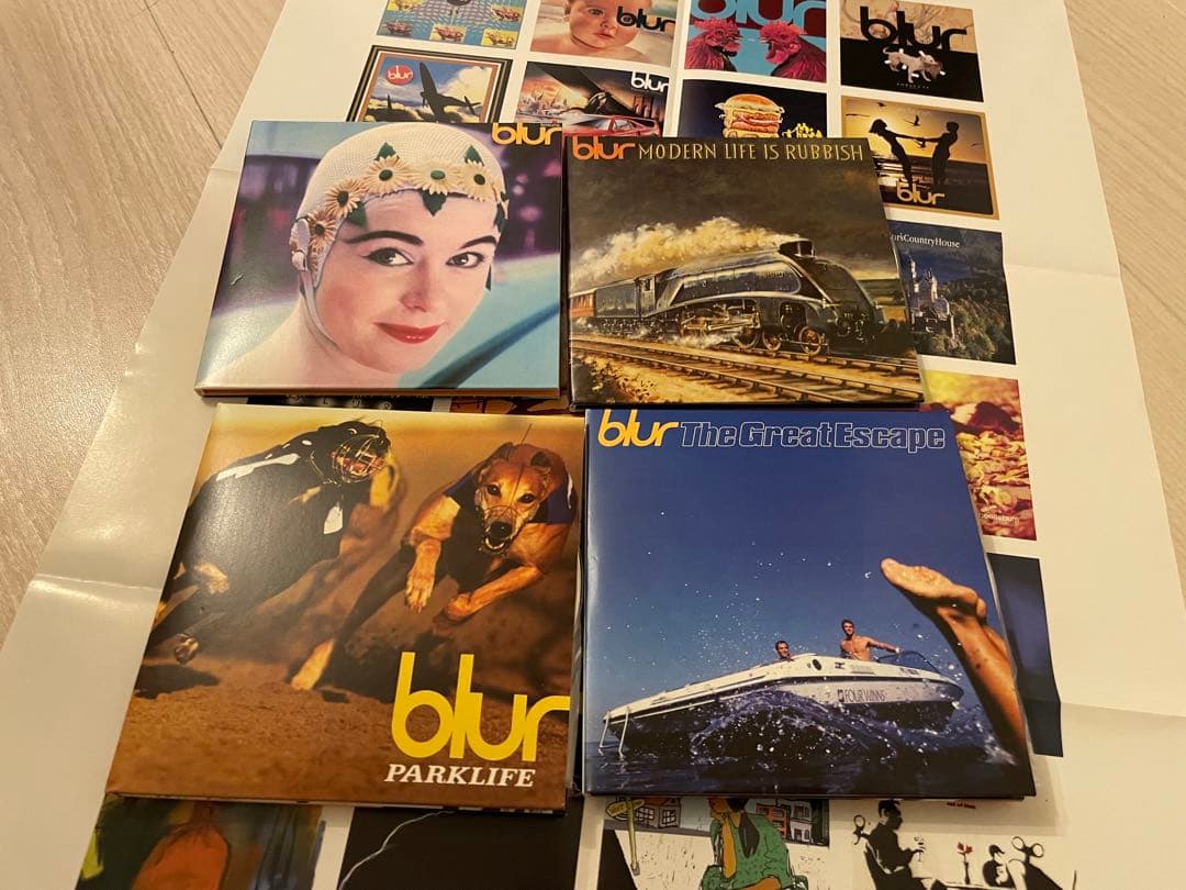 【廃盤】BLUR 21 BOX(CD. 7inch(レコード). DVD)