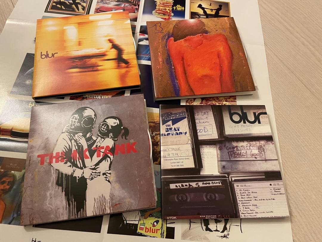 【廃盤】BLUR 21 BOX(CD. 7inch(レコード). DVD)