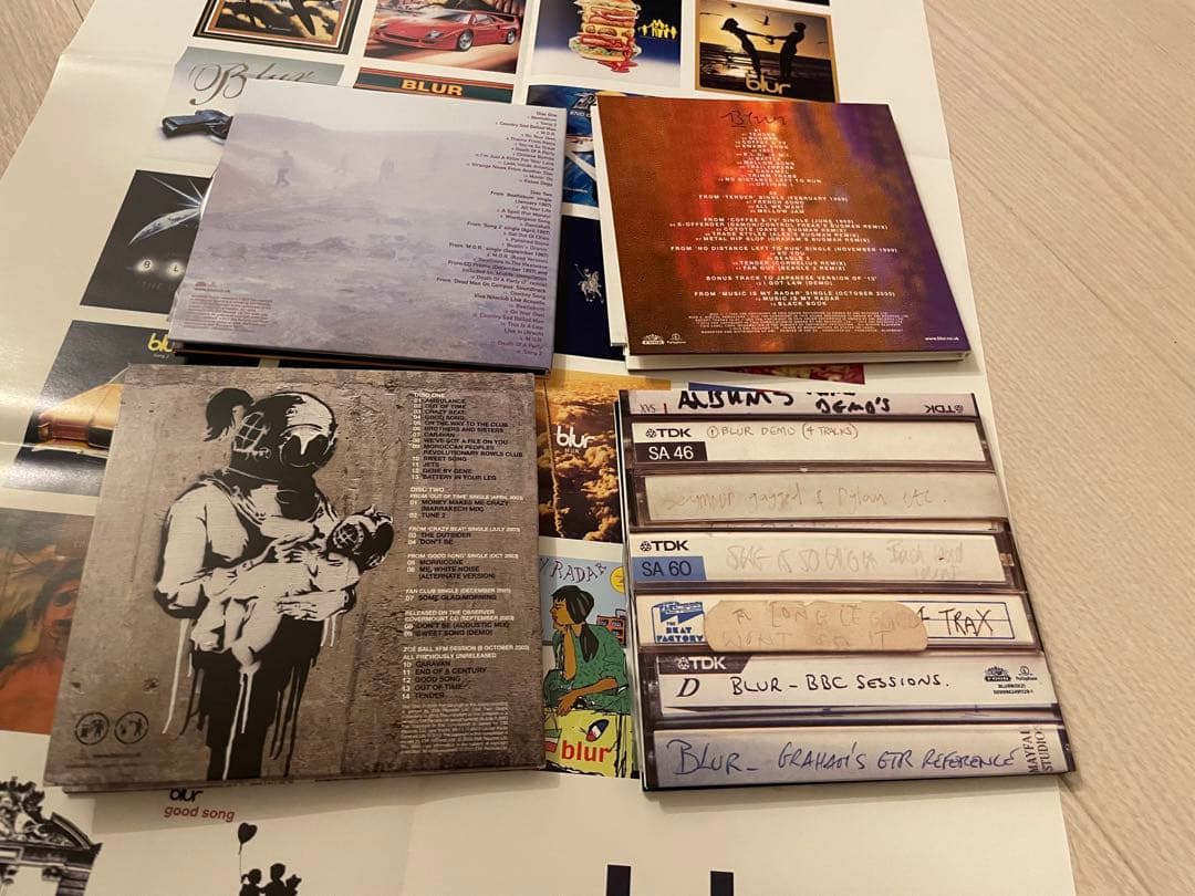 【廃盤】BLUR 21 BOX(CD. 7inch(レコード). DVD)