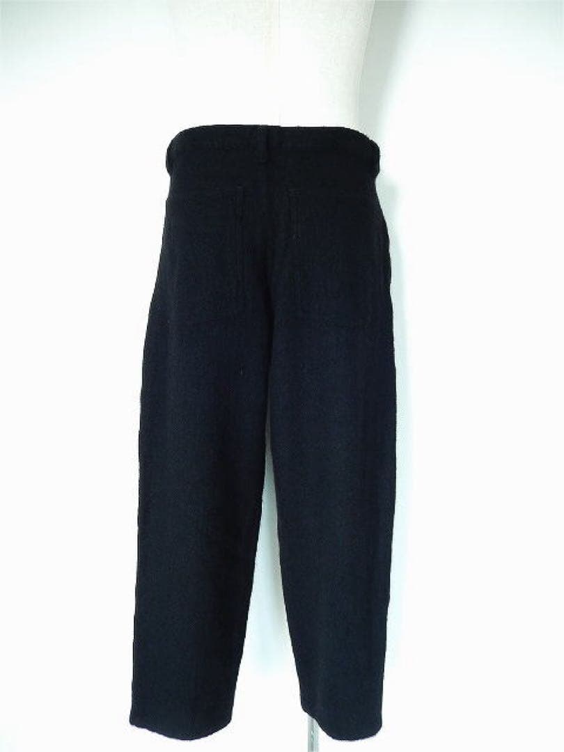 COMME des GARÇONS SHIRT AW22 縮絨黒パンツ