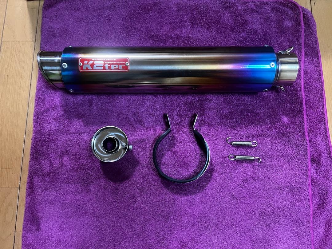 K2TECケイツーテックGPスタイルSTDチタンサイレンサーM1 60.5