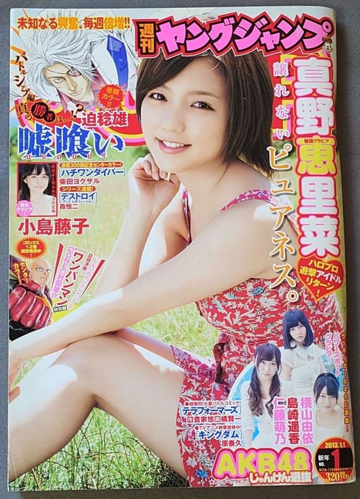 ヤングジャンプ2013年1号となりのヤングジャンプ出張版『ワンパンマン』特別読切