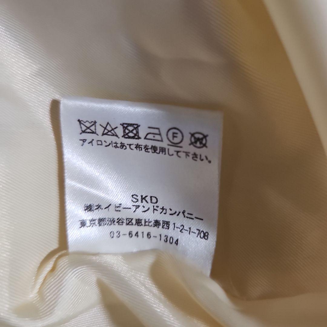 &LOTTA クリーム色 ボアロングコート