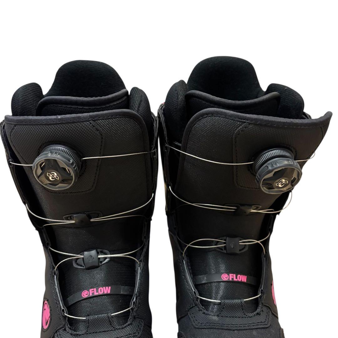 【美品】FLOW VEGA BOA レディース スノーボードブーツ 23.0cm