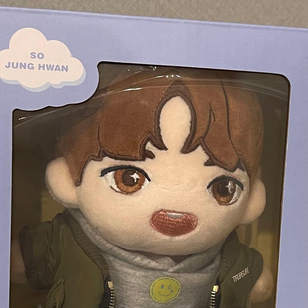 treasure ジョンファン ドール ぬいぐるみ トレカ付き doll